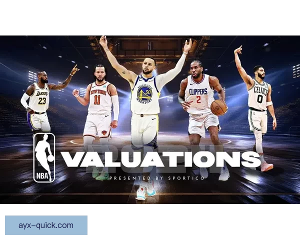 美媒发布最新NBA球队市值排名勇士居首湖人火箭紧随其后