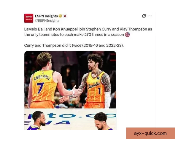 克努佩尔再创历史新高 半场三分闪耀成最年轻单季250记传奇缔造者